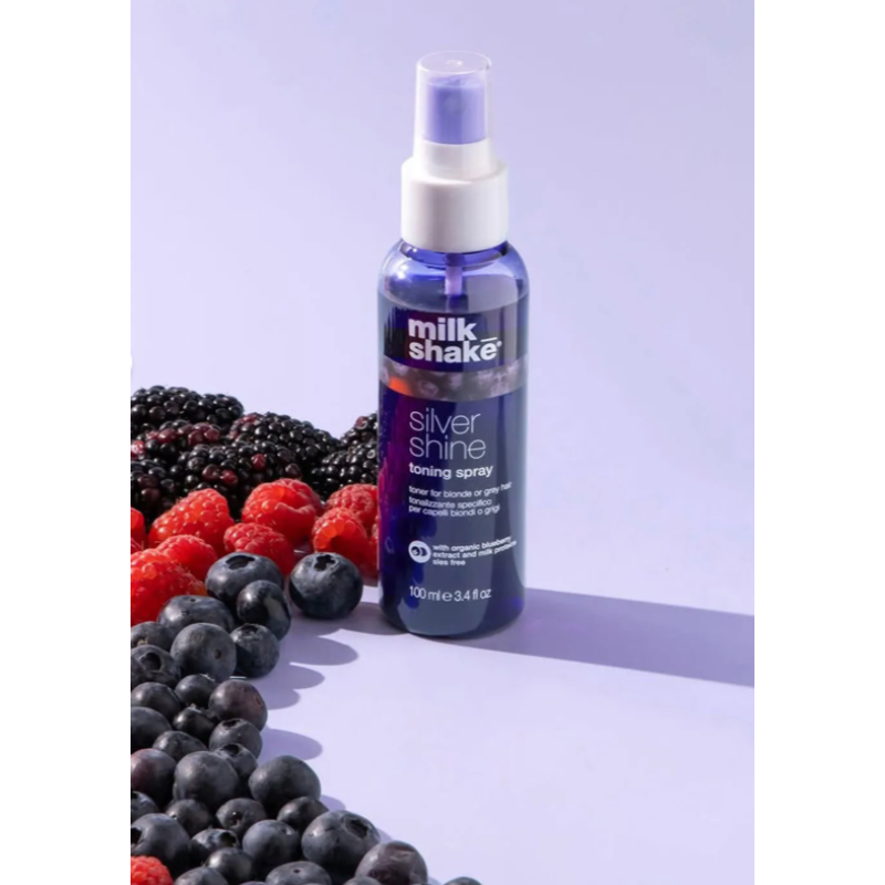 Спрей тонирующий для светлых волос Silver Shine Spray Milk Shake 100 мл 